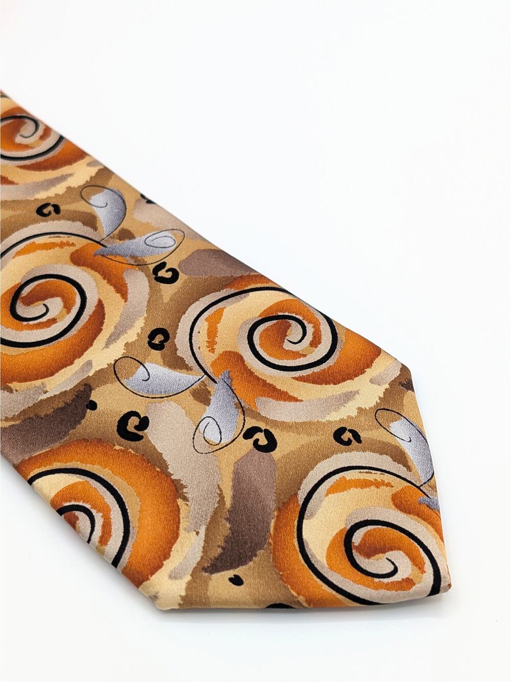 Vintage 90s J. Garcia Silk Tie Collection Fifty-Two Vid Game Bold Abstract Retro